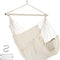 Hammock Chair Hanging Rope Swing, Hanging Kit Swing Hanger, Durability(White)